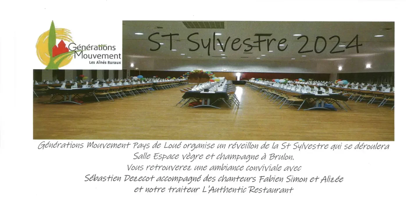 Réveillon de la Saint Sylvestre à Brulon