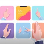 Les gestes du smartphone